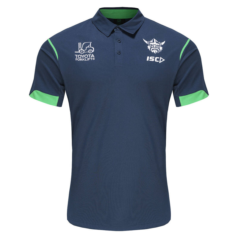 Canberra Raiders 2024 Mens Polo Shirt NRL Rugby League by ISC - new