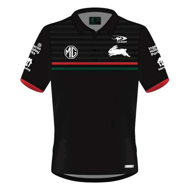 South Sydney Rabbitohs 2024 Men's Players Polo Shirt NRL Rugby League Classic - new