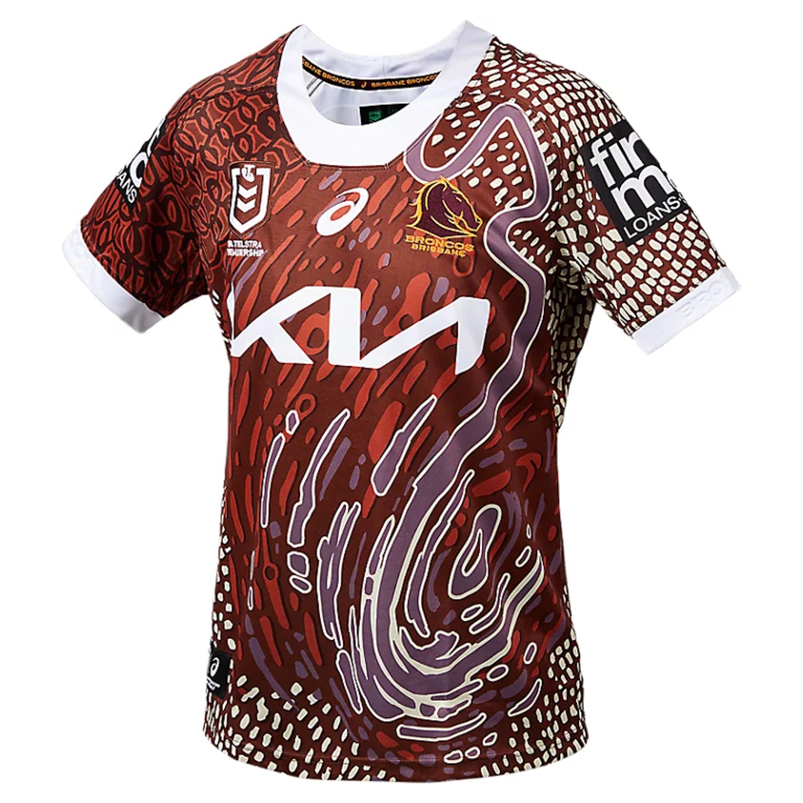 RARE Vintage Brisbane Broncos Power's 1994 Rugby Polo jersey