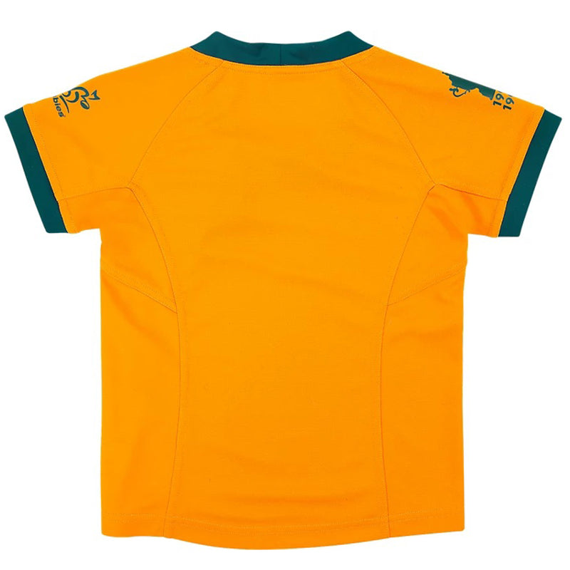 Wallabies Official RWC23 World Cup 2023 Infant Toddler's Replica Home Rugby Union Jersey by Asics - new