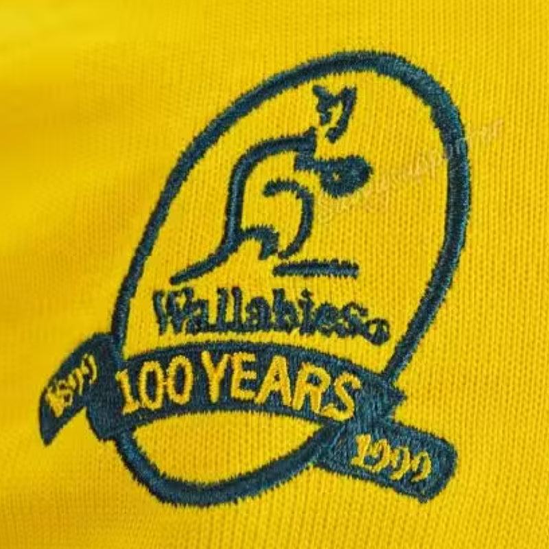 Wallabies 1999 Australia World Cup Retro Jersey Rugby Union By Tidwell