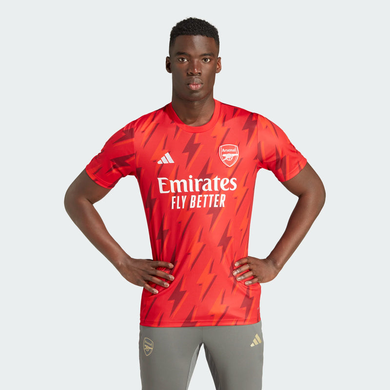 Arsenal FC 2023/24 Men's Pre-Match Jersey Football Soccer by Adidas - new