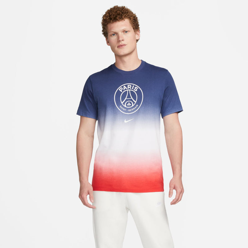 Official PSG Paris Saint-Germain PSG M NK CREST Logo T-Shirt by Nike - new
