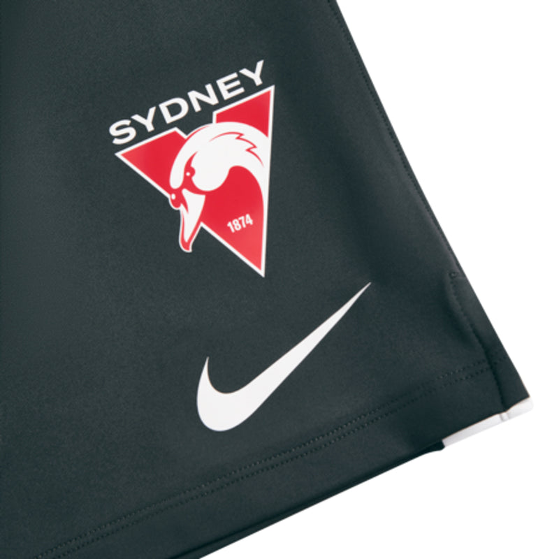 Sydney Swans 2024 Men's AFL Training Gym Shorts by Nike - new