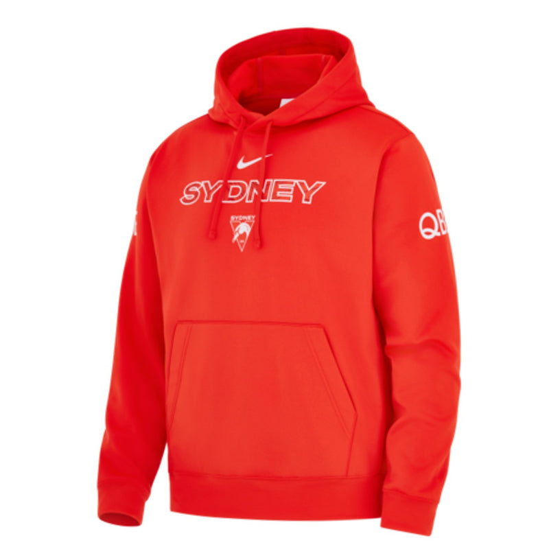 Sydney Swans 2024 Men's AFL THERMA FIT PO Hoodie by Nike - new