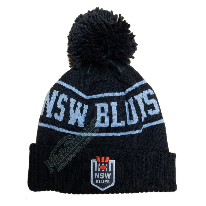 NSW Blues 2024 State of Origin Adult Beanie NRL Rugby League By Puma - new