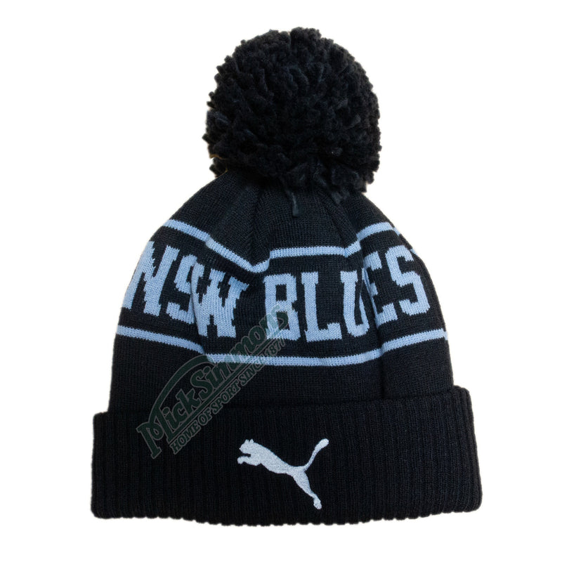 NSW Blues 2024 State of Origin Adult Beanie NRL Rugby League By Puma - new