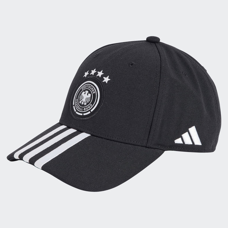 German National DFB 2024/25 Adult Cap HAT Football  Black/White (Soccer) by Adidas - new