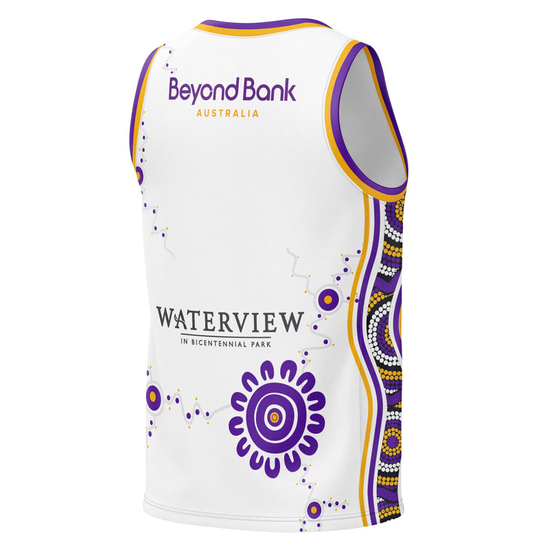 Sydney Kings 2023/24 Indigenous Round  Neck Mens Jersey NBL Basketball by Champion - new