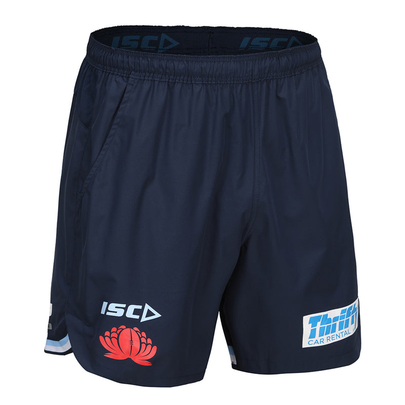 NSW Waratahs 2024 Training Shorts Rugby Union by ISC - new
