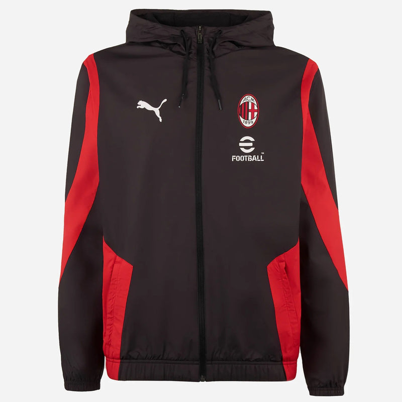 AC Milan 2023/24 Men's Pre-Match Woven Anthem Jacket Football by Puma - new