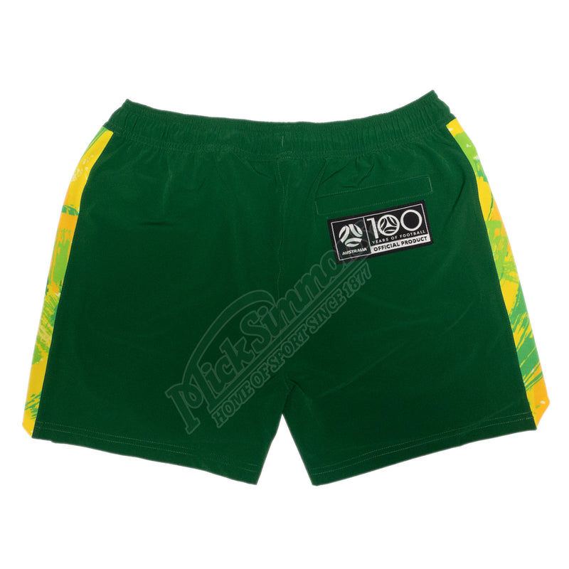 Australia Official Socceroos 1990 Retro Shorts Football by Outerstuff - new