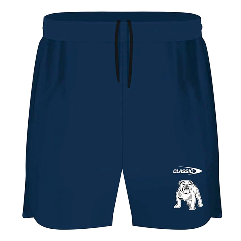 Bulldogs 2024 Men's Training Shorts NRL Rugby League by Classic Sportswear - new