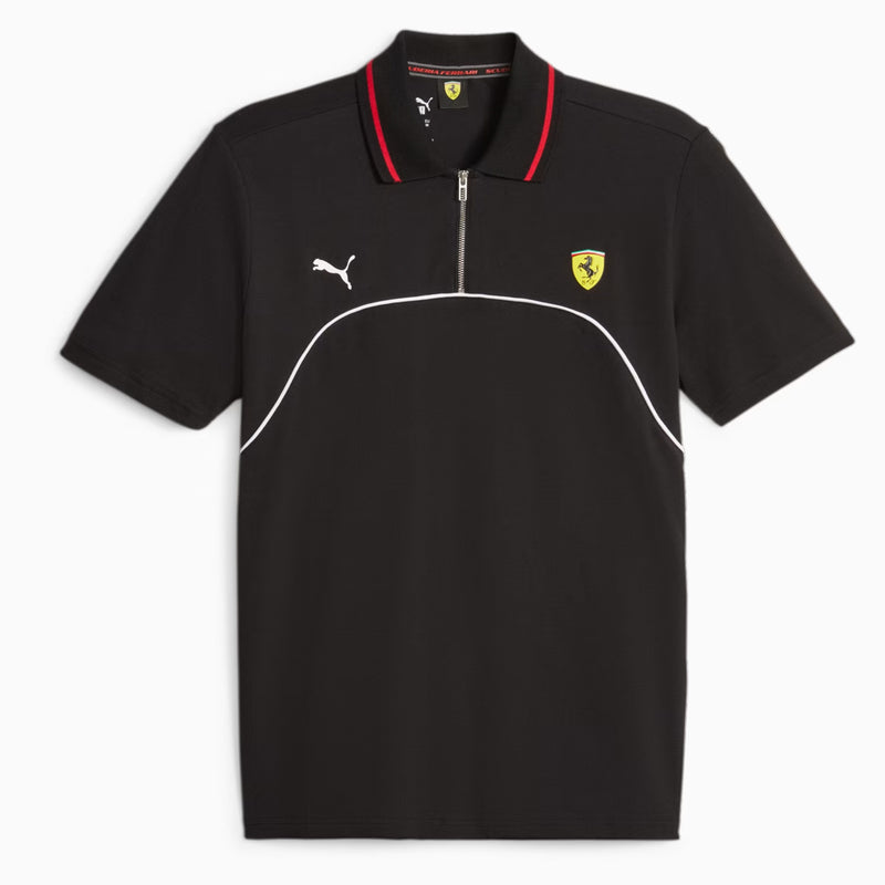 Ferrari Race Men's Black Polo by Puma - new