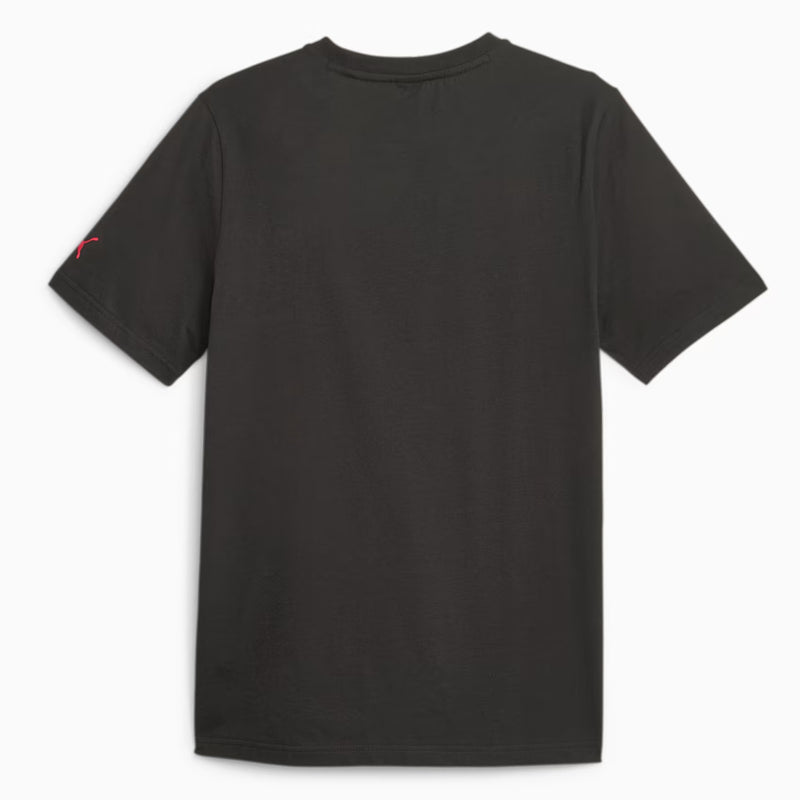 Ferrari Race Men's Tonal Big Shield T-Shirt Black by Puma - new