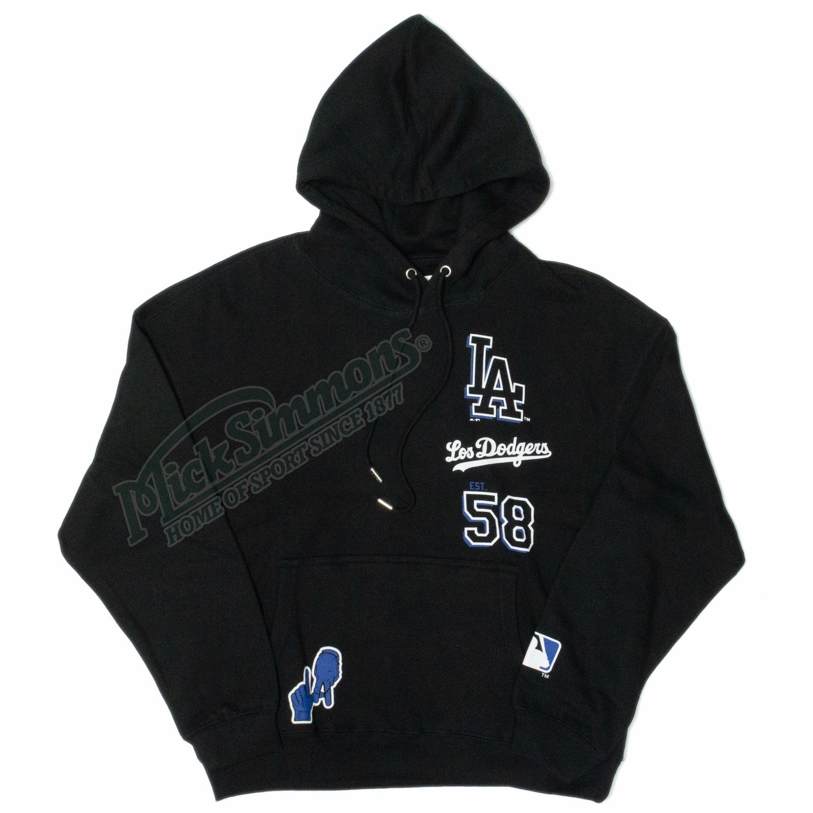 los dodgers city connect hoodie