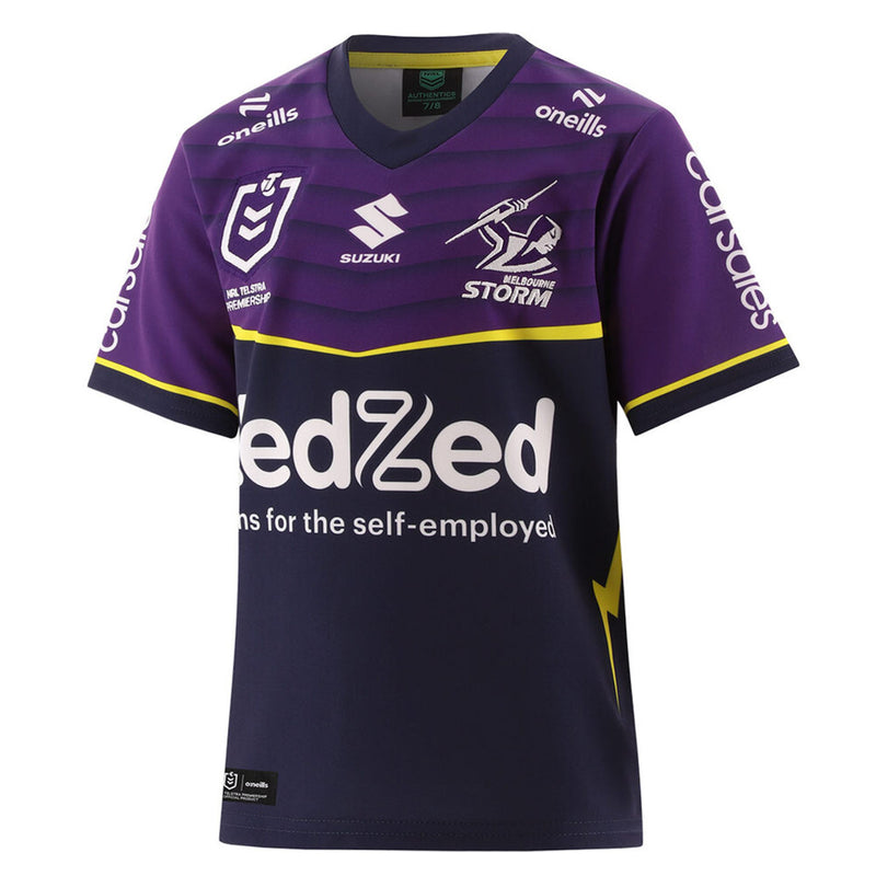 Melbourne Storm 2024 Kids Home Jersey NRL Rugby League by O'Neills - new