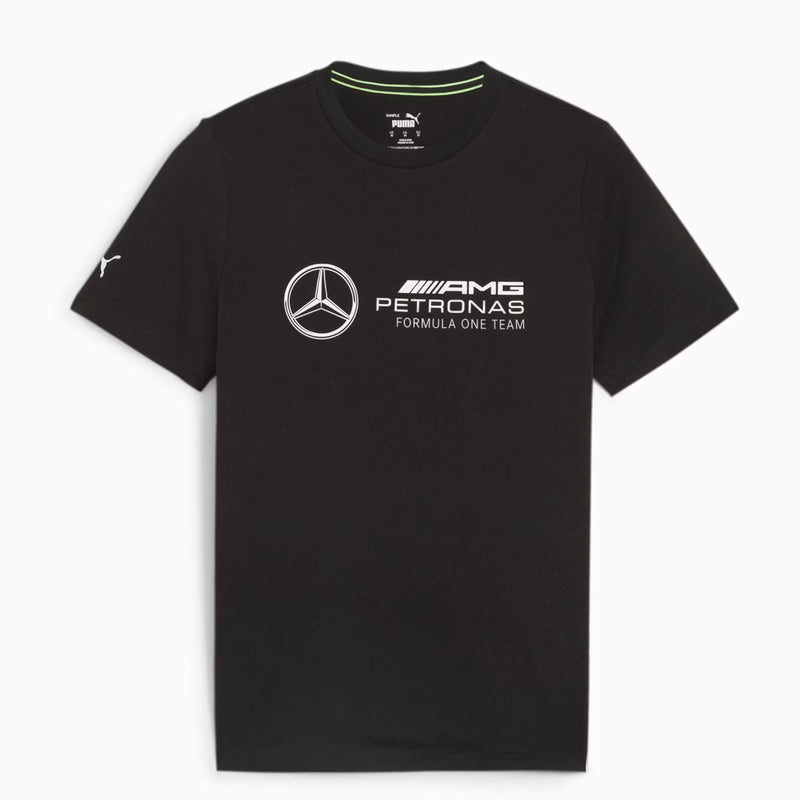 Mercedes AMG MAPF1 Men's Logo T-Shirt by Puma - Black - new