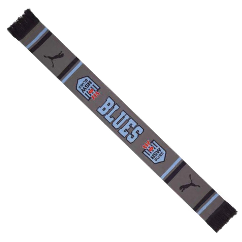 NSW Blues State of Origin Scarf NRL Rugby League By Puma - new
