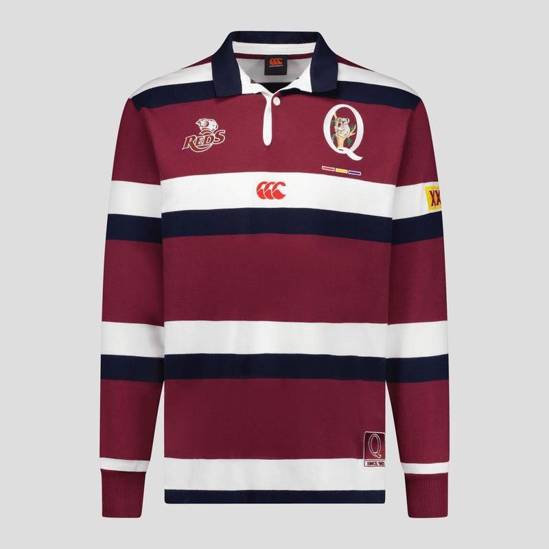 Queensland Reds 2024 Men's Retro Jersey Rugby Union by Classic - new