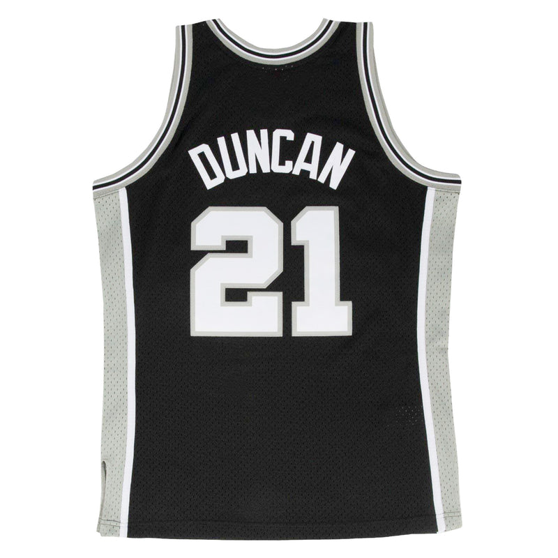 San Antonio Spurs 1998-99 Tim Duncan Hardwood Classics Swingman Jersey by Mitchell & Ness - new