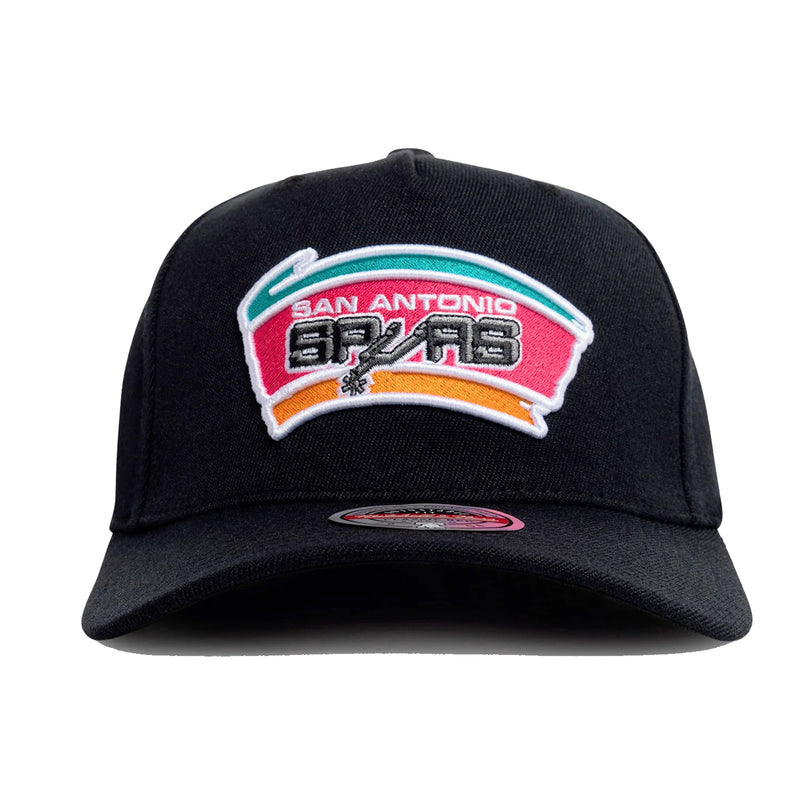 San Antonio Spurs Team Colour Logo MPV Snapback Cap by Mitchell & Ness - new