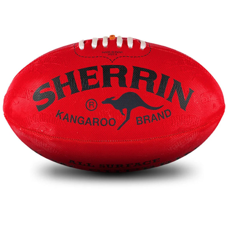 Sherrin AFL Synthetic Size 1 Ball - Red - new