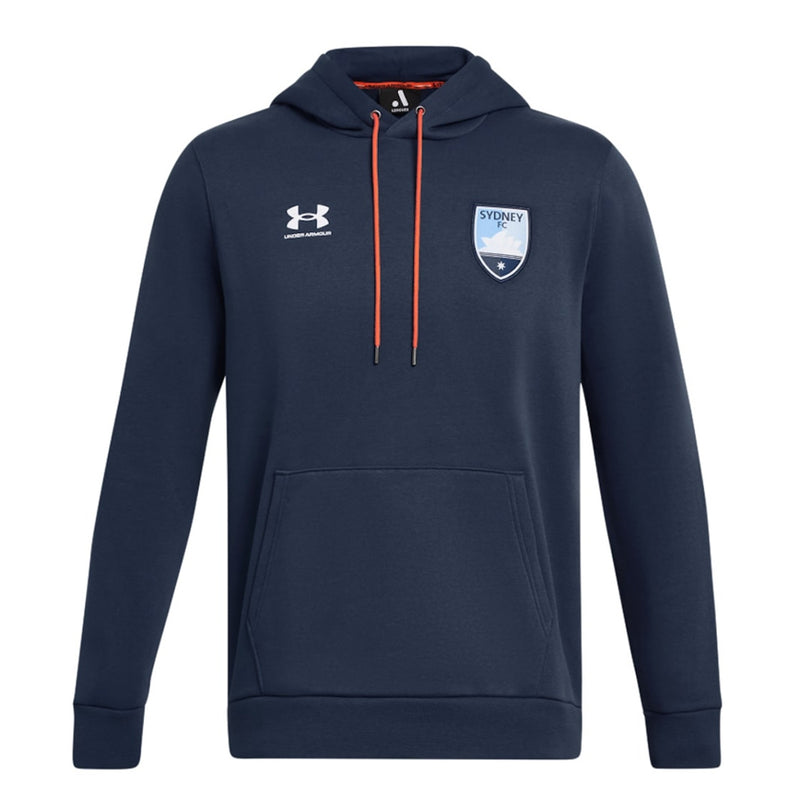 Sydney FC Men's 2023/24 Essentials Hoodie Football Soccer by Under Armour - new