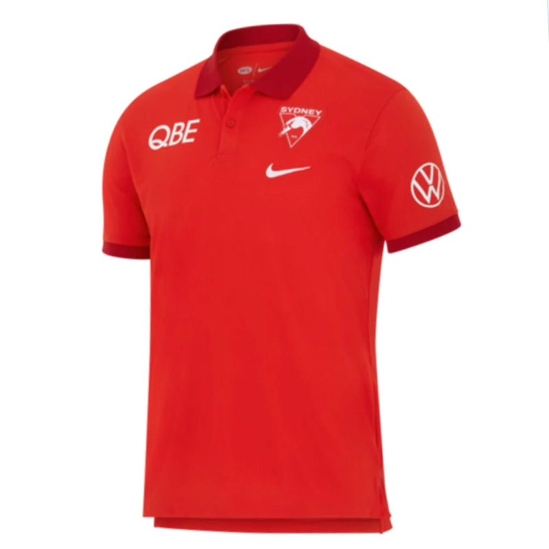 Sydney Swans 2024 Men's AFL DRI-FIT Polo by Nike - new