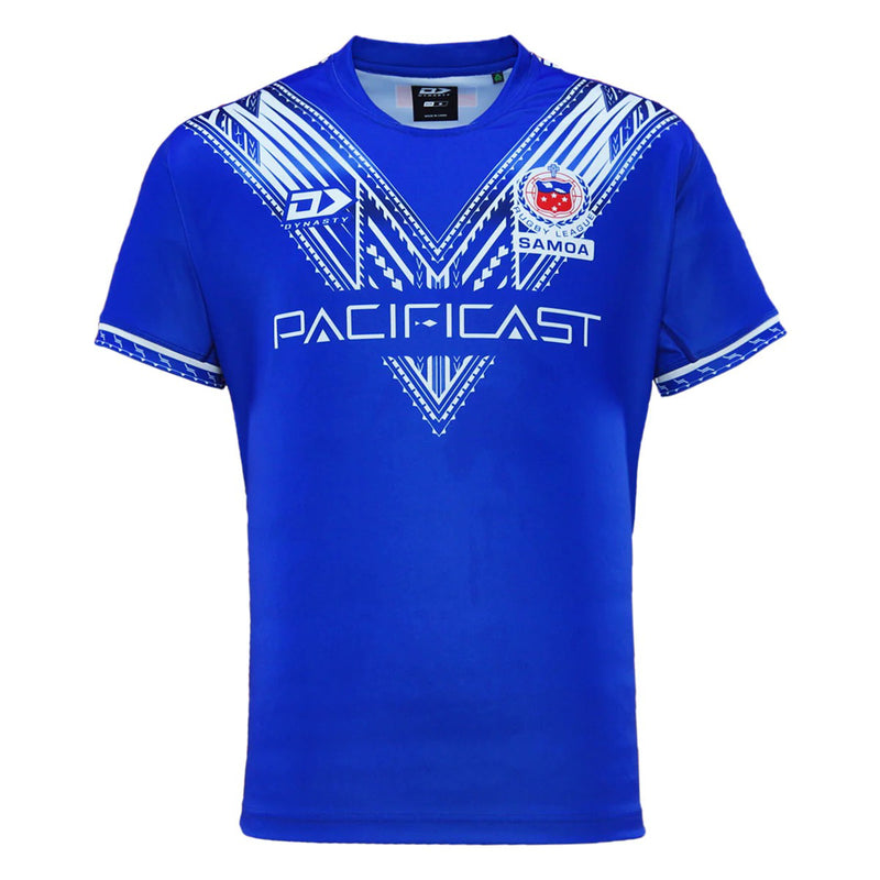 Toa Samoa RL 2023 Mens Replica Home Jersey Rugby League by Dynasty - new