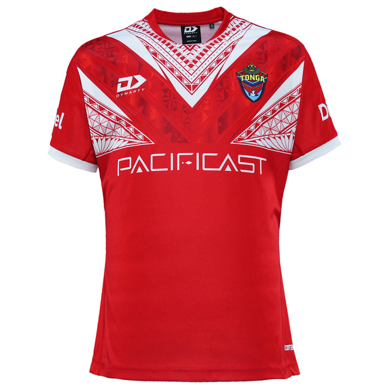 Tonga RL 2023 Men's Replica Home Jersey Rugby League by Dynasty - new