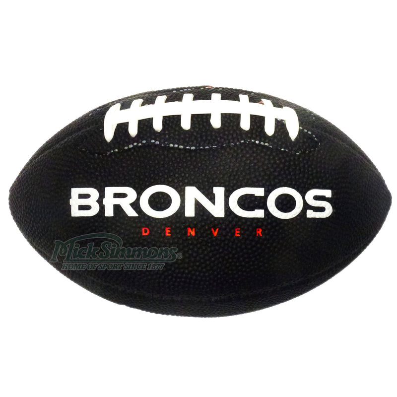 Denver Broncos Wilson Mini NFL Football (Gridiron Ball) - Black - new