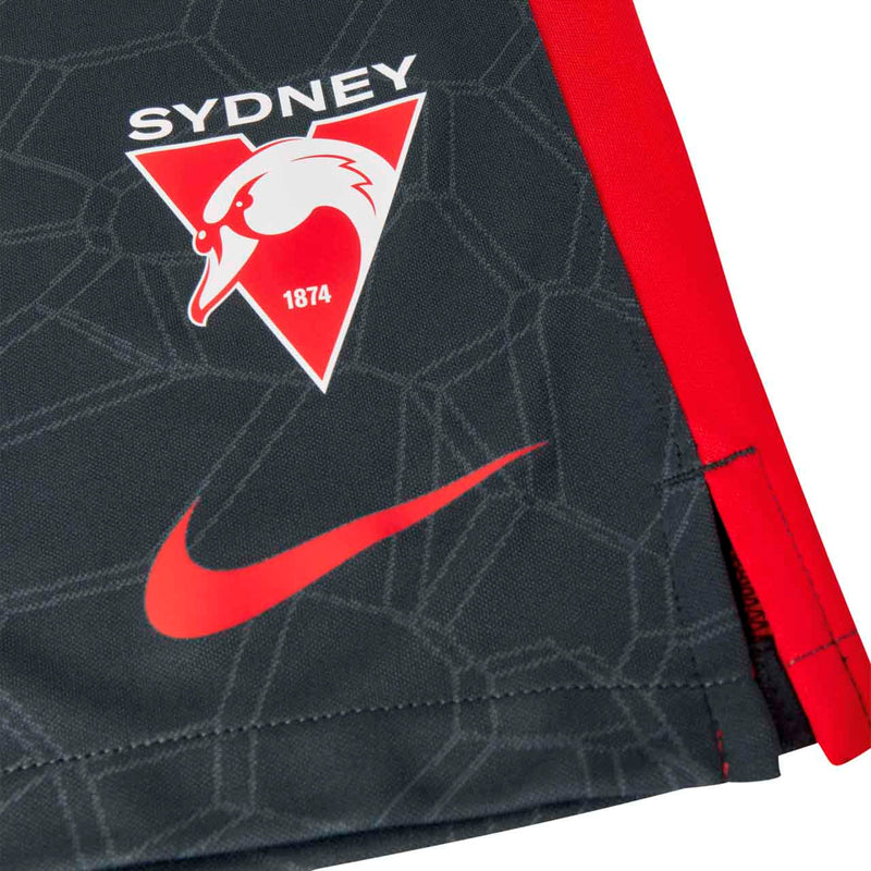 Sydney Swans 2023 Men's AFL Training Gym Shorts by Nike - new