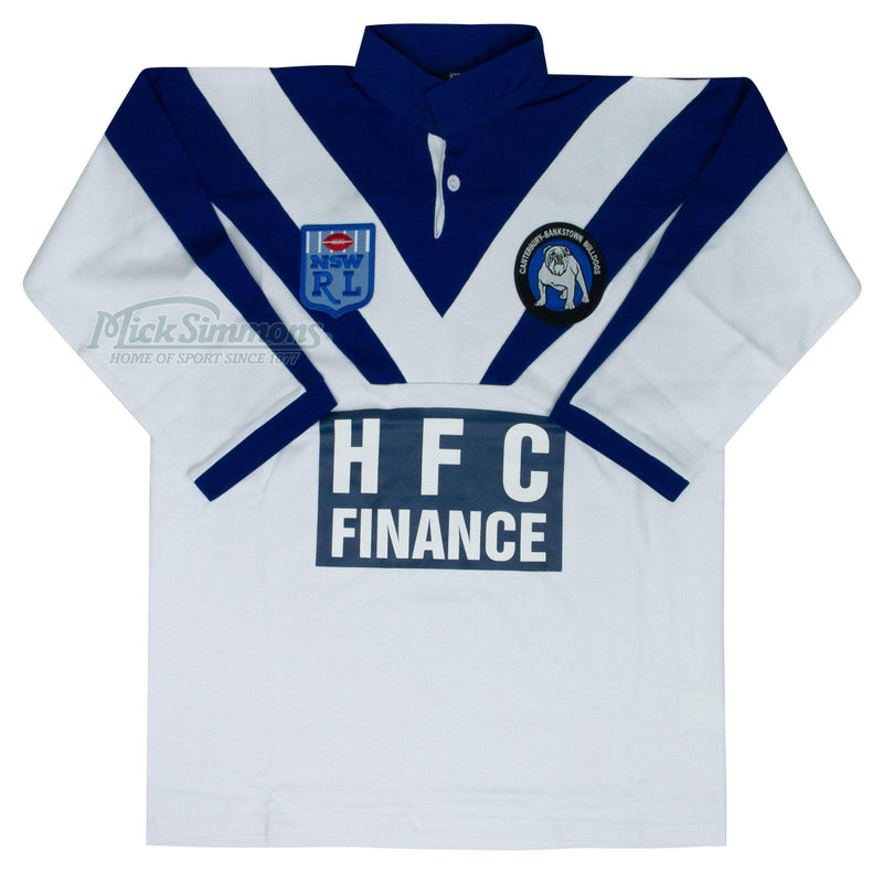 Canterbury Bulldogs 1985 NRL Vintage Retro Heritage Rugby League Jersey Guernsey - new