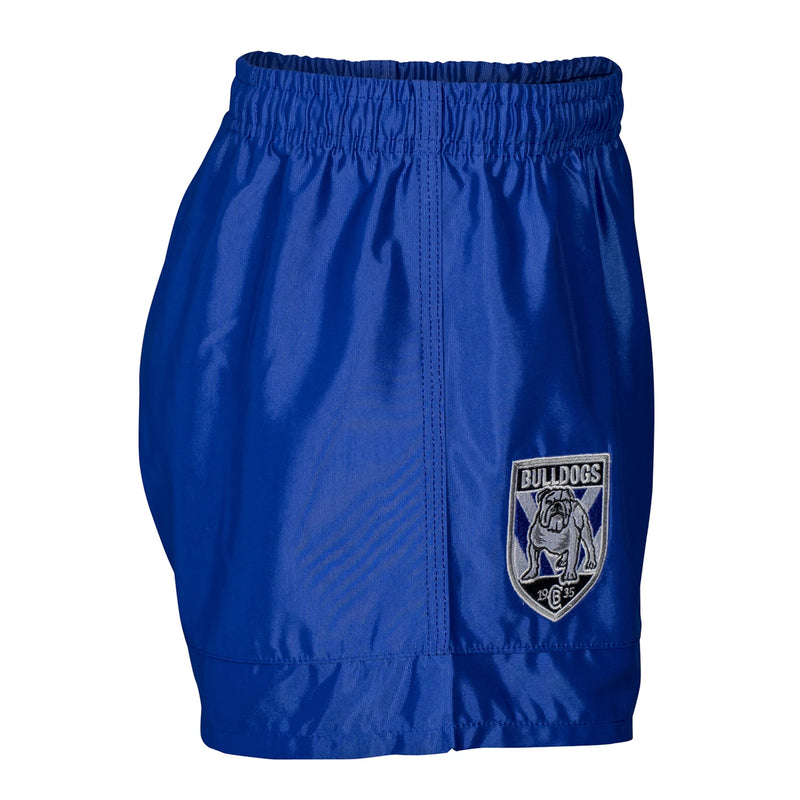 Canterbury Bankstown Bulldogs NRL Kid's Supporter Shorts by Classic Sportswear - new