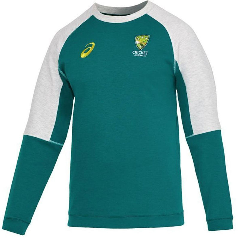 Cricket Australia 2020/21 Crew Fleece Sweater by Asics - new
