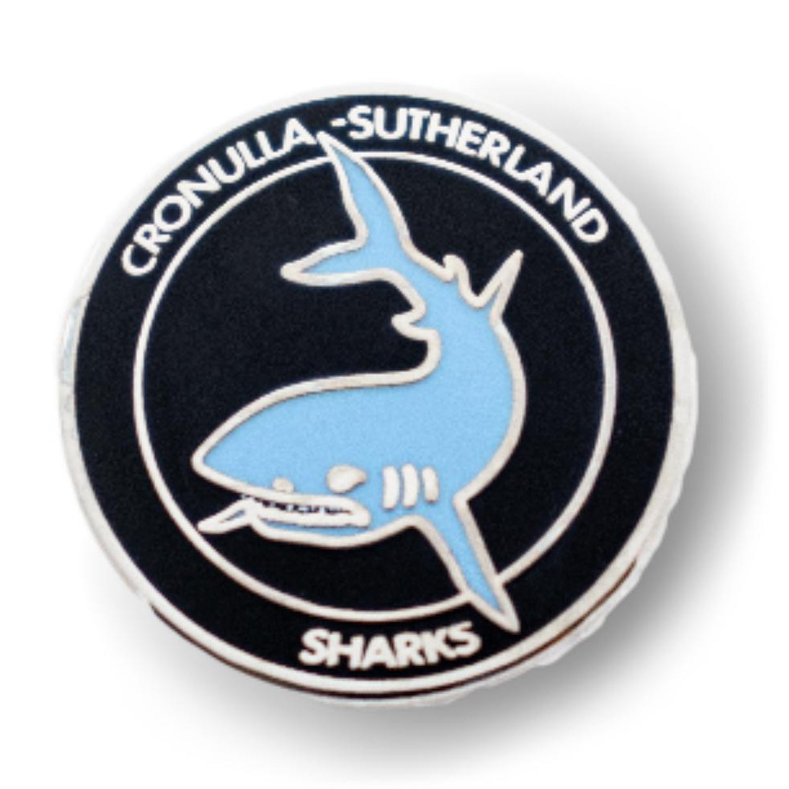 Cronulla Sharks NRL Heritage Team Metal Logo Pin Badge Mick Simmons Sport