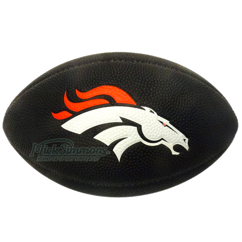 Denver Broncos Wilson Mini NFL Football (Gridiron Ball) - Black - new