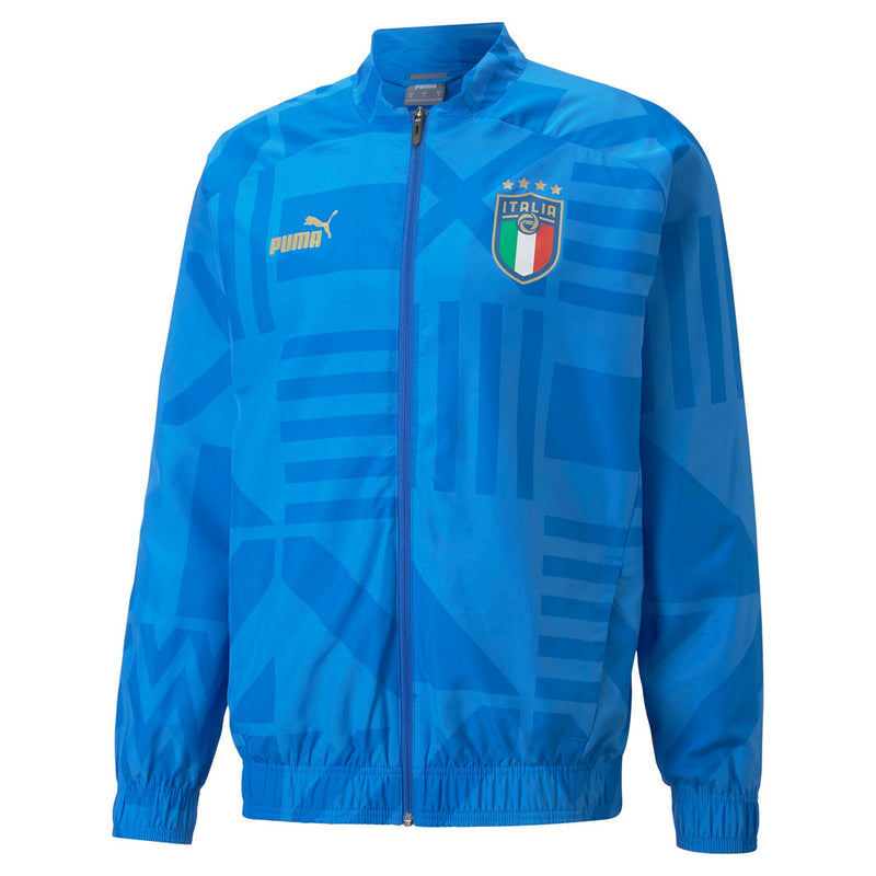 Italy National FIGC 2022/23 Home Prematch Jacket Football (Soccer) by Puma - new