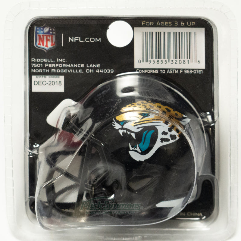 Jacksonville Jaguars NFL Riddell Pocket Size Speed Helmet - new