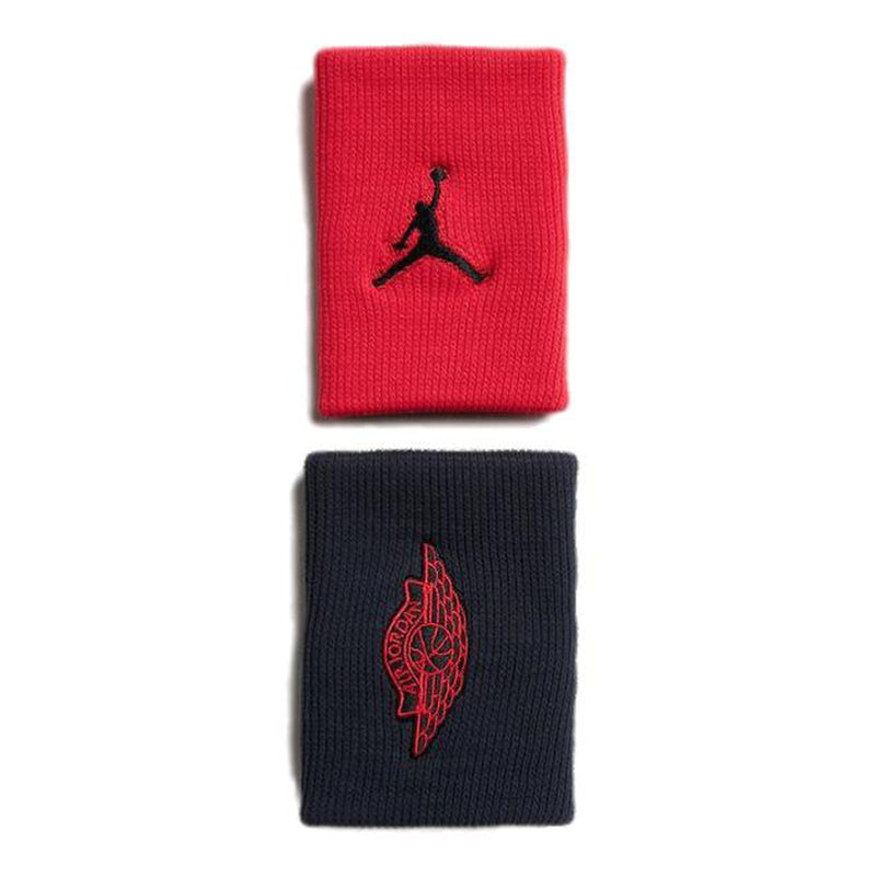 Jordan Jumpman X Wings Gym Wristbands Black / Red - new