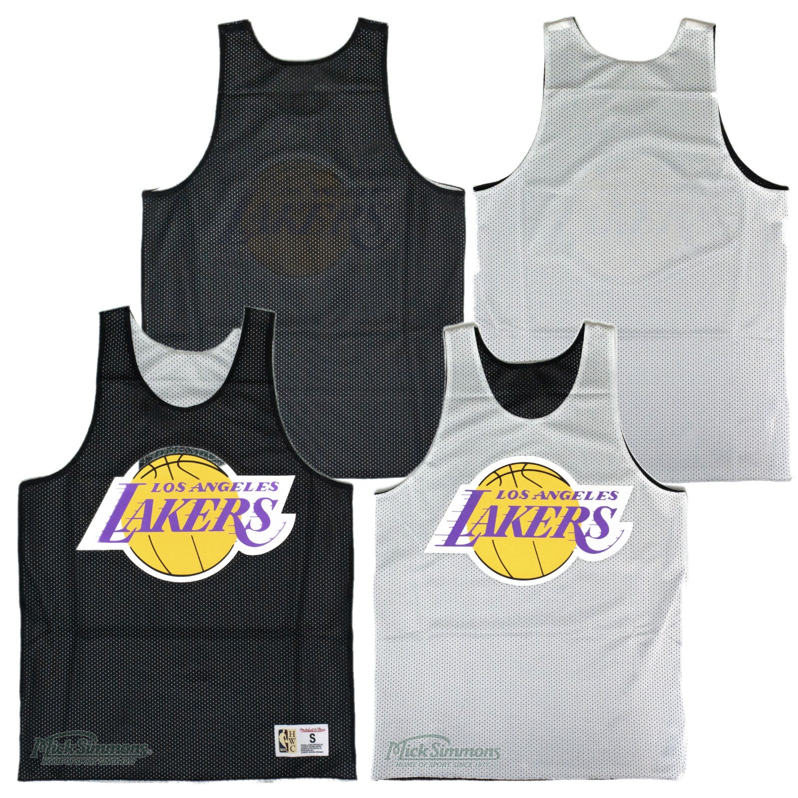 Team NBA, Shirts, Lakers Fletch 99 Jersey Reversible Mesh Tank Sleeveless  Team Nba Mens 2x Large