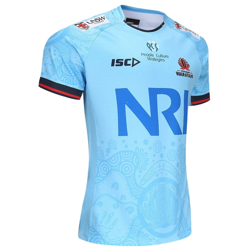NSW Waratahs 2023 Men's Indigenous First Nations Jersey Rugby Union by ISC - new