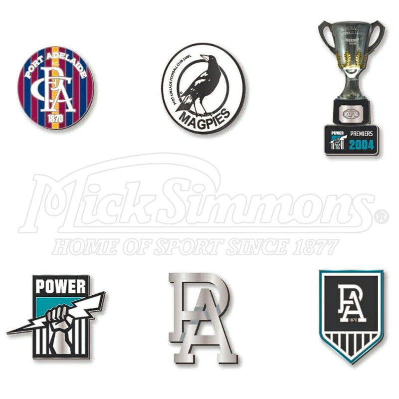 Port Adelaide AFL Evolution Series Collection Team Metal Logo Pin Set Badge - new