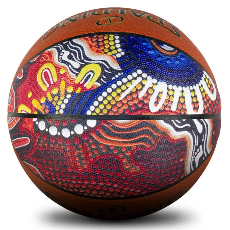 Spalding Indigenous Game Ball Series Basketball Indoor/Outdoor Size 6 / 7 - new