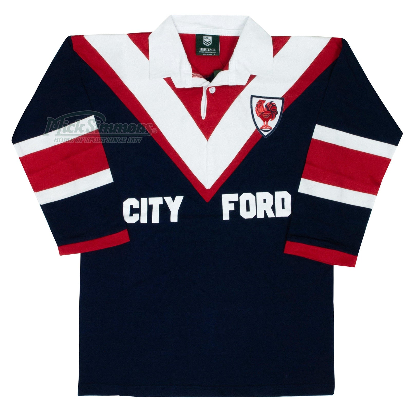Personalised roosters jersey sale