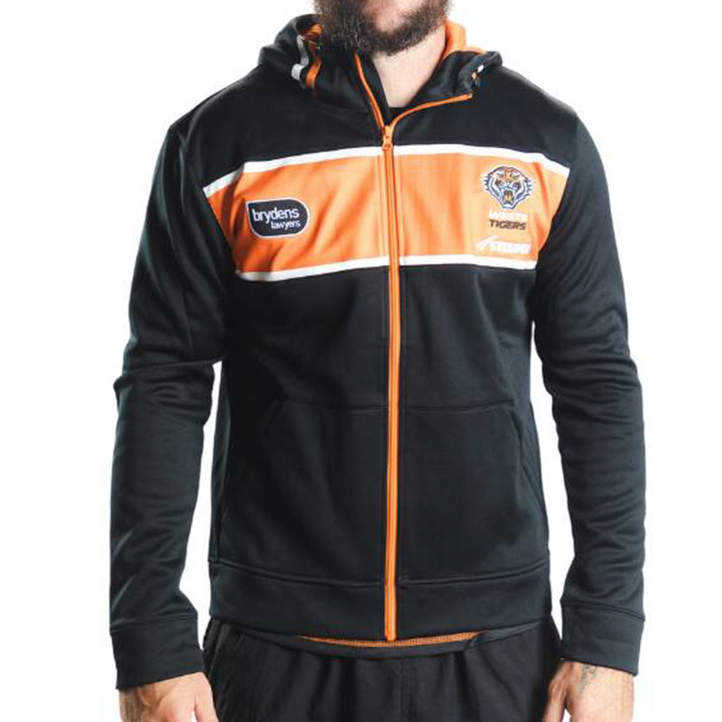 Wests Tigers 2023 Men's Players Replica Mid-Layer Jacket NRL Rugby League by Steeden - new