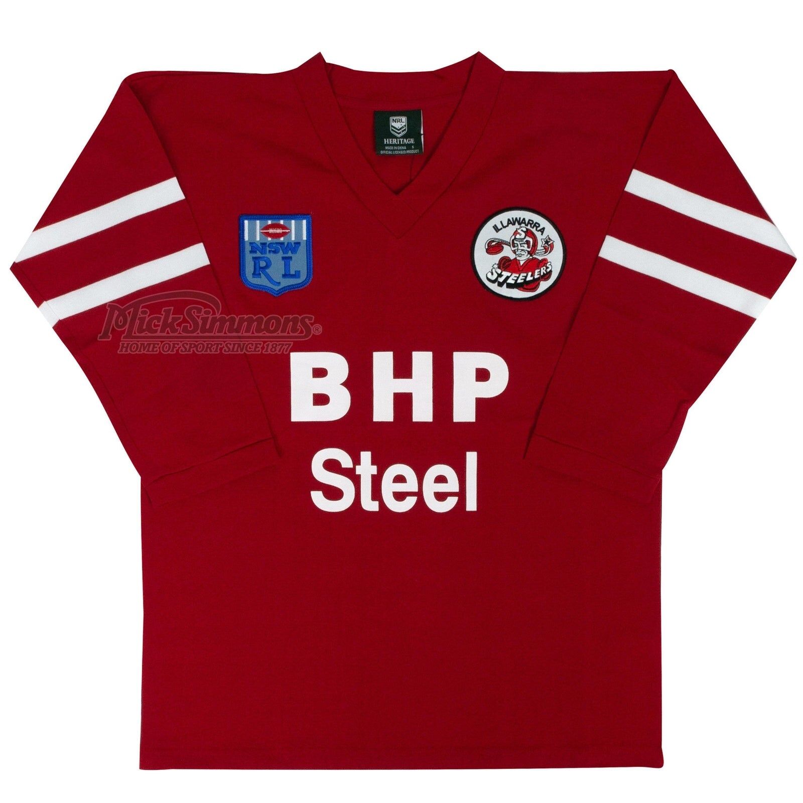 Illawarra Steelers 1987 NRL Vintage Retro Heritage Rugby League