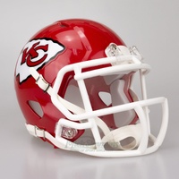 Kansas City Chiefs NFL Mini Speed Gridiron Helmet Football By Riddell