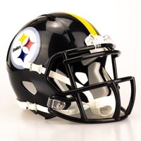 Pittsburgh Steelers NFL Mini Speed Gridiron Helmet Football By Riddell